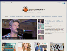Tablet Screenshot of peoplemusic.com